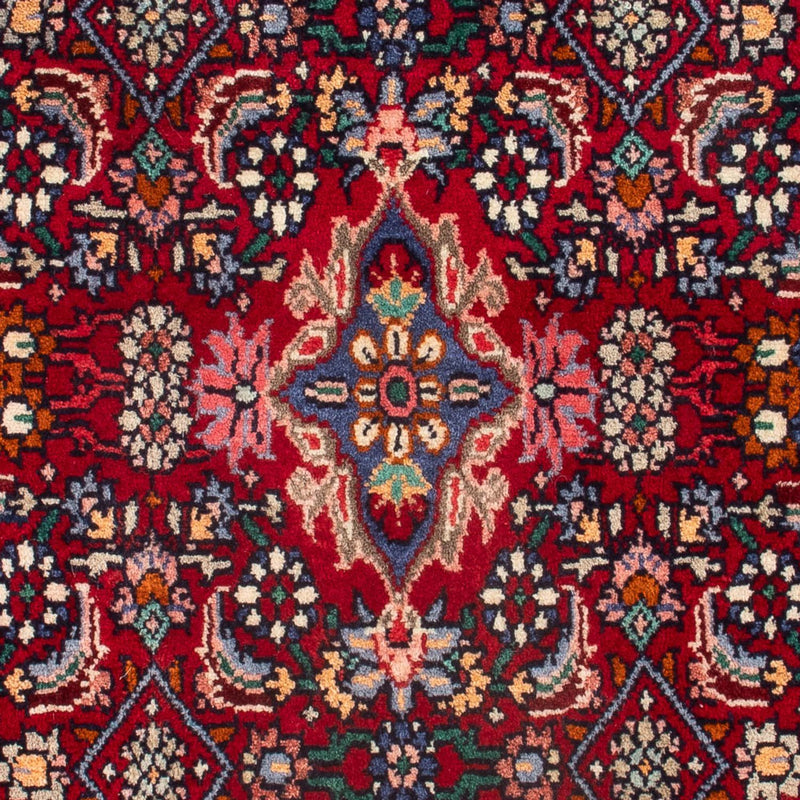 Perzisch tapijt - Bijar - 80 x 52 cm - bordeauxrood