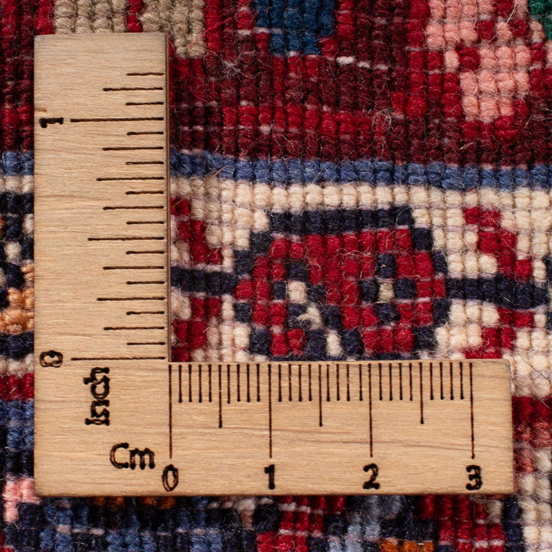 Perzisch tapijt - Bijar - 80 x 52 cm - bordeauxrood