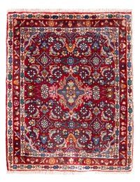 Perzisch tapijt - Bijar - 76 x 55 cm - bordeauxrood
