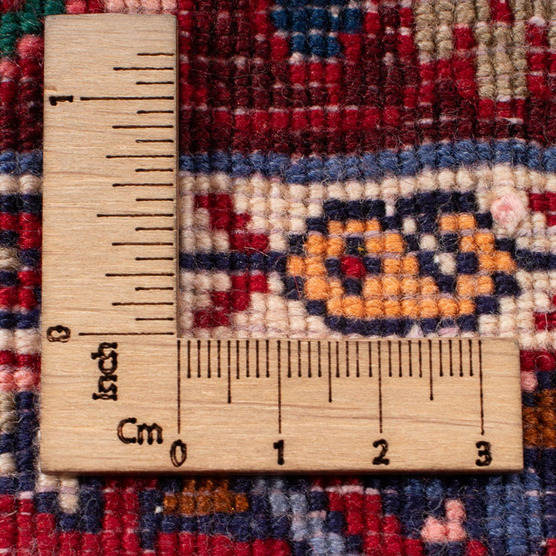 Perzisch tapijt - Bijar - 76 x 55 cm - bordeauxrood