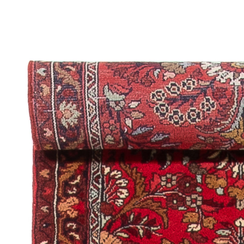 Loper Perzisch tapijt - Klassiek - 454 x 80 cm - rood