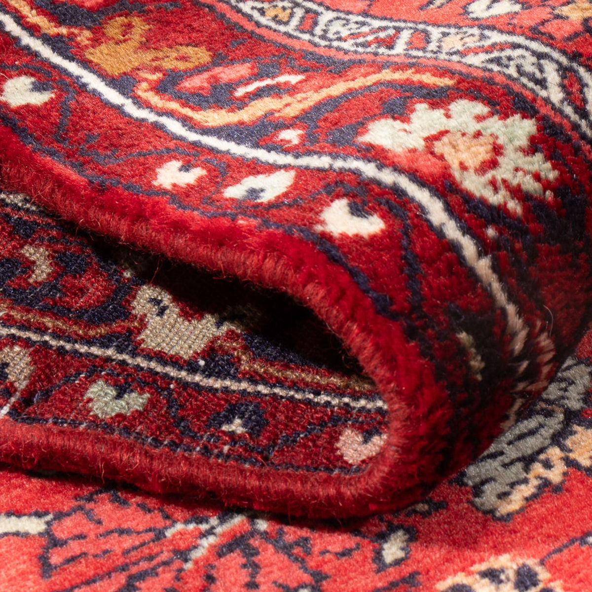 Loper Perzisch tapijt - Klassiek - 454 x 80 cm - rood