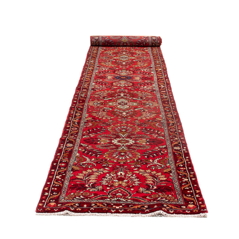 Loper Perzisch tapijt - Klassiek - 454 x 80 cm - rood