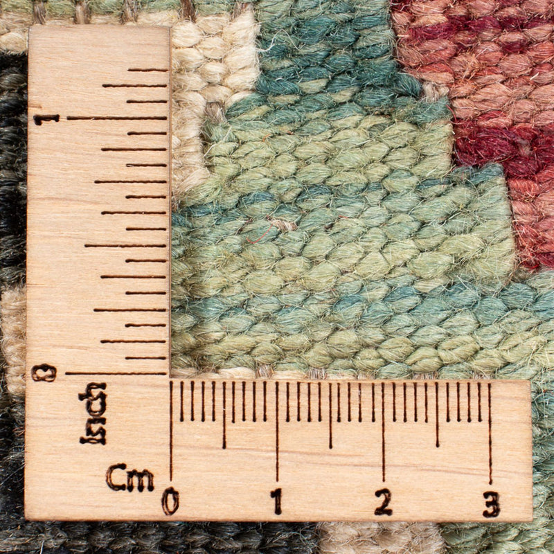 Loper Kelim tapijt - Splash - 281 x 80 cm - veelkleurig