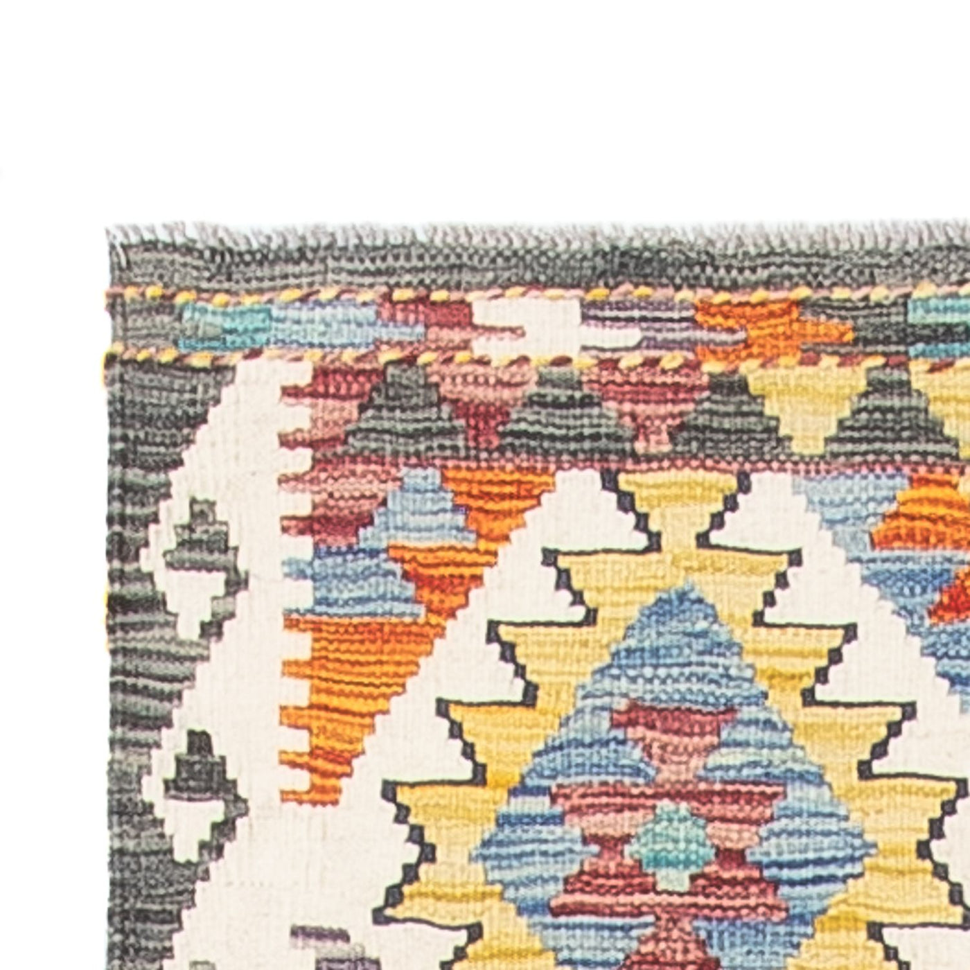 Kilim Maimana Tapijt 299x86cm - Wollen tapijt