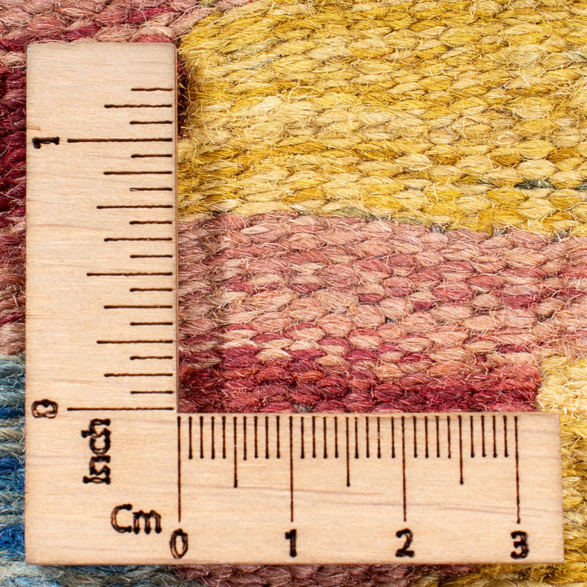 Loper Kelim tapijt - Splash - 299 x 86 cm - veelkleurig