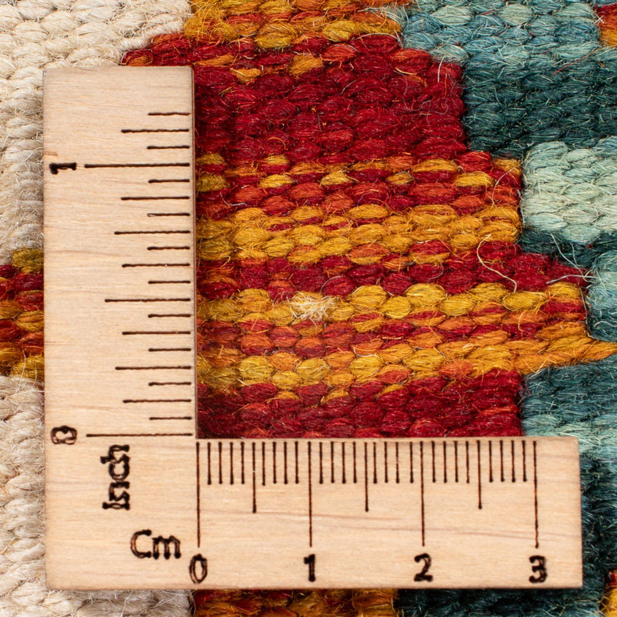 Loper Kelim tapijt - Splash - 294 x 82 cm - veelkleurig