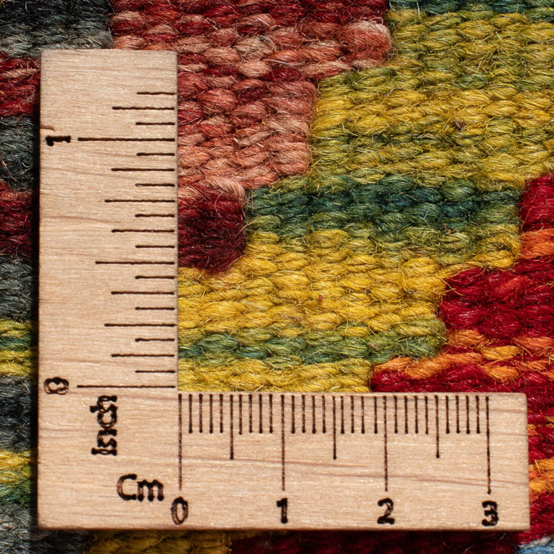 Loper Kelim tapijt - Splash - 232 x 80 cm - veelkleurig