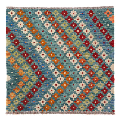 Kilim Maimana Tapijt 88x90cm - Wollen tapijt