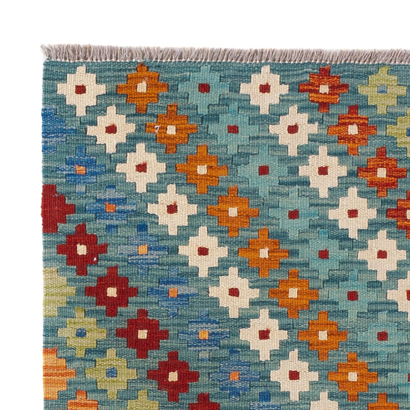 Kilim Maimana Tapijt 90x88cm - Wollen tapijt