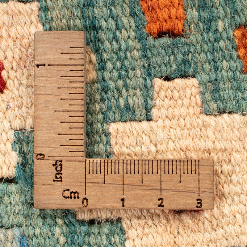 Kelim tapijt - Splash - 90 x 88 cm - veelkleurig