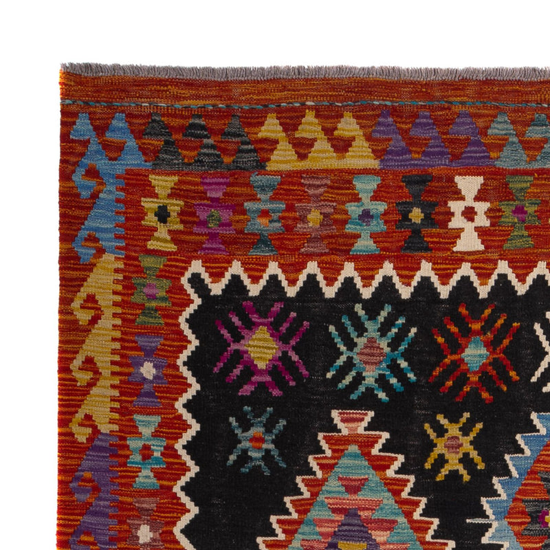 Kelim tapijt - Splash - 244 x 178 cm - veelkleurig