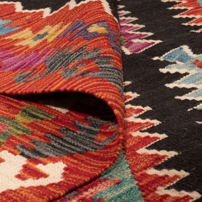 Kelim tapijt - Splash - 244 x 178 cm - veelkleurig