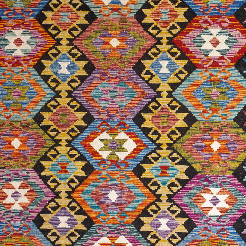 Kelim tapijt - Splash - 250 x 163 cm - veelkleurig