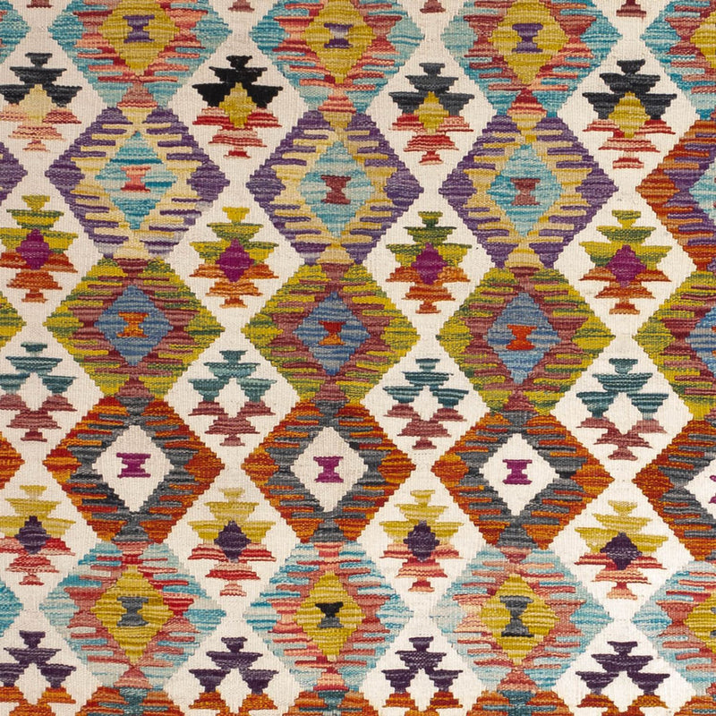 Kelim tapijt - Splash - 243 x 169 cm - veelkleurig