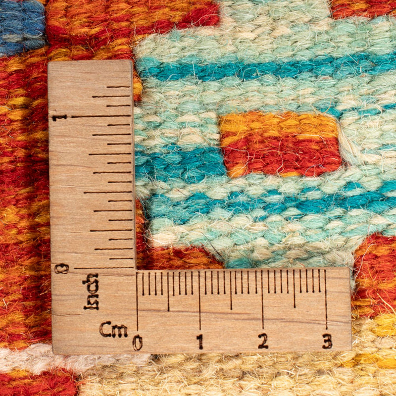 Kelim tapijt - Splash - 243 x 169 cm - veelkleurig