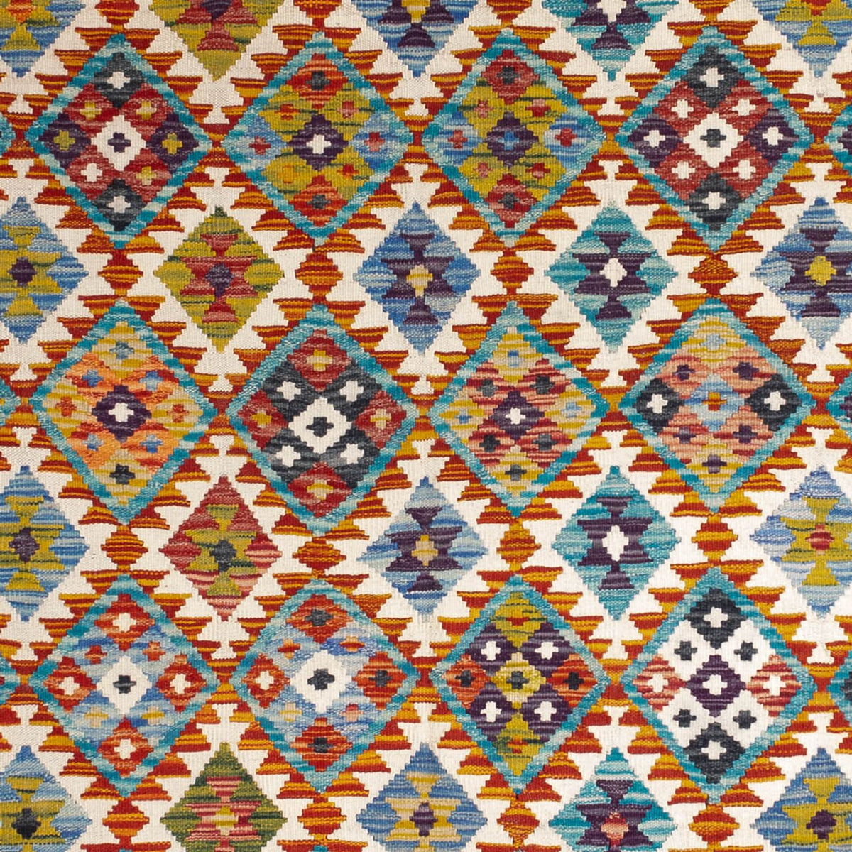 Kelim tapijt - Splash - 245 x 172 cm - veelkleurig