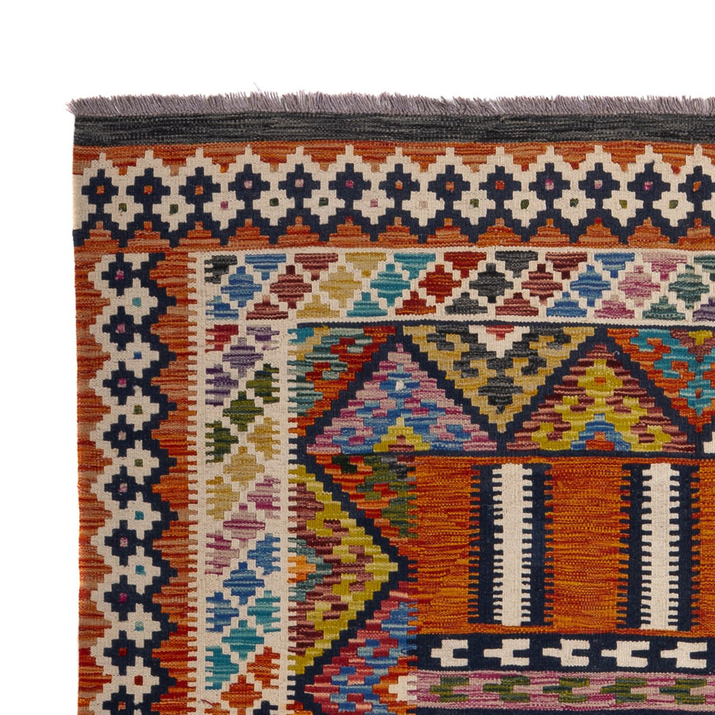 Kilim Maimana Tapijt 247x176cm - Wollen tapijt