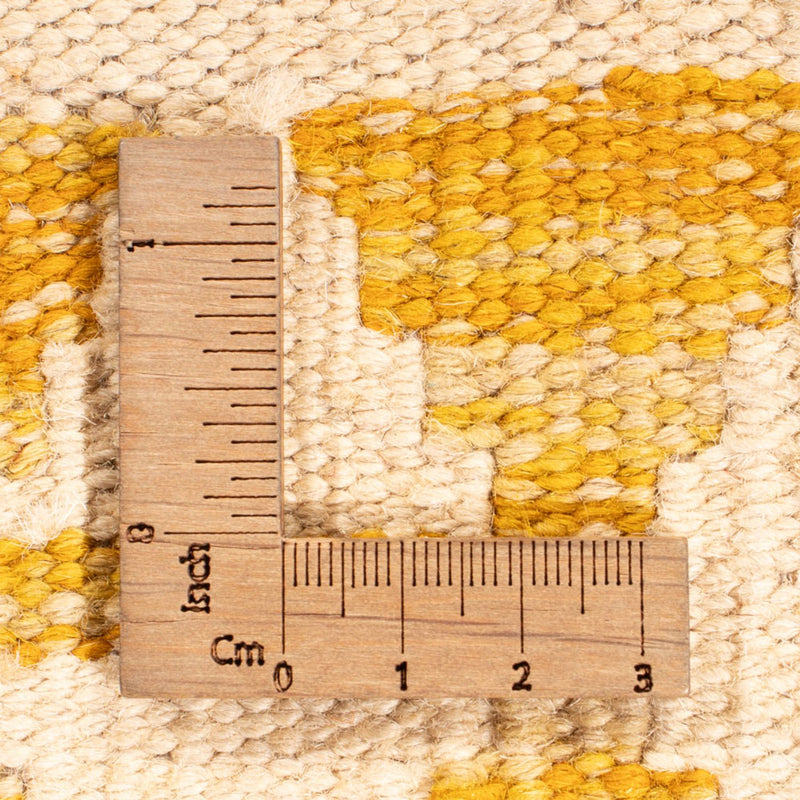 Kelim tapijt - Splash vierkant  - 154 x 143 cm - veelkleurig