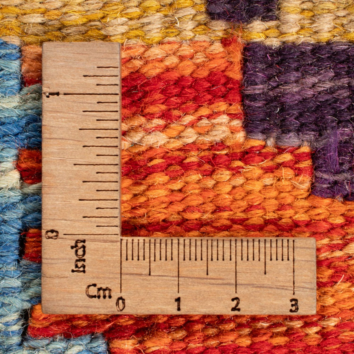 Kelim tapijt - Splash - 158 x 152 cm - veelkleurig