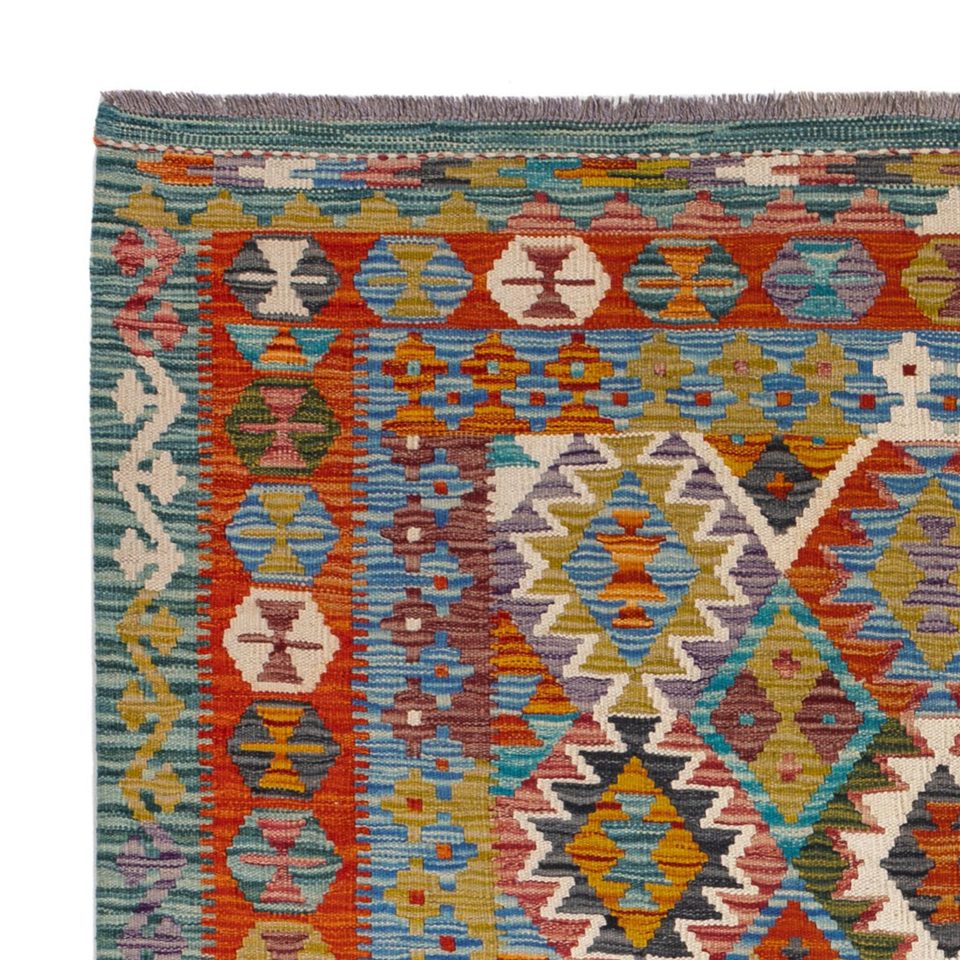 Kilim Maimana Tapijt 154x152cm - Wollen tapijt