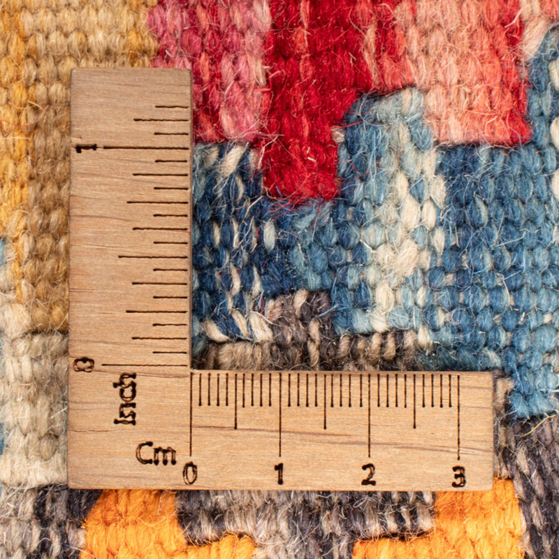 Loper Kelim tapijt - Splash - 243 x 79 cm - veelkleurig