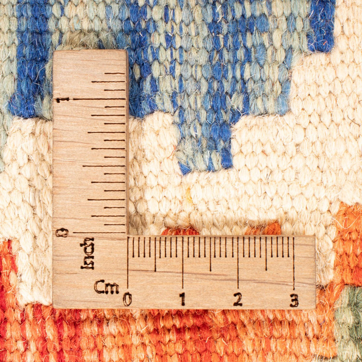 Loper Kelim tapijt - Splash - 246 x 76 cm - veelkleurig