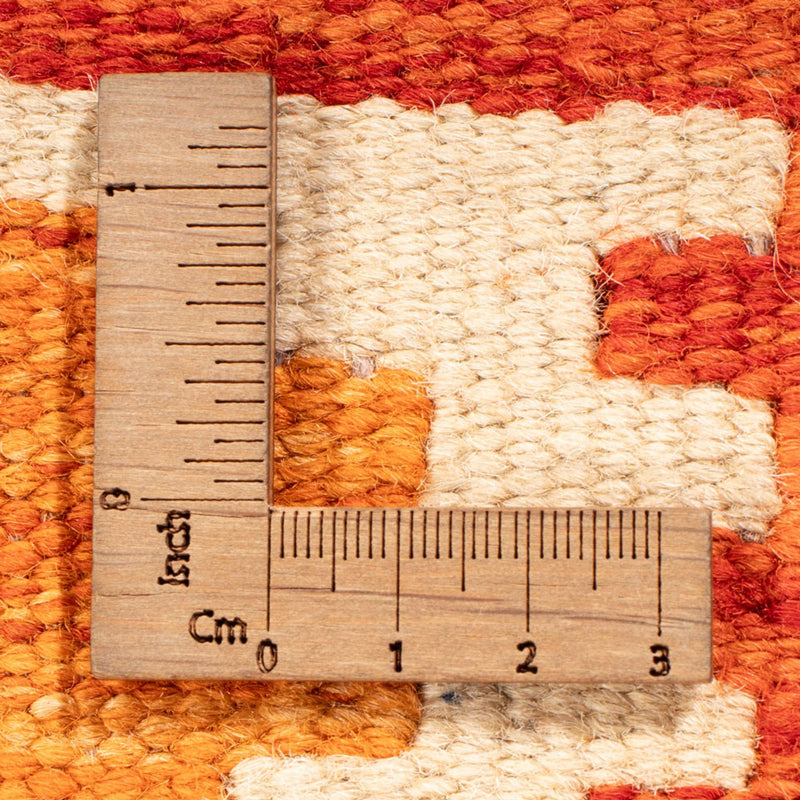 Loper Kelim tapijt - Splash - 201 x 84 cm - veelkleurig