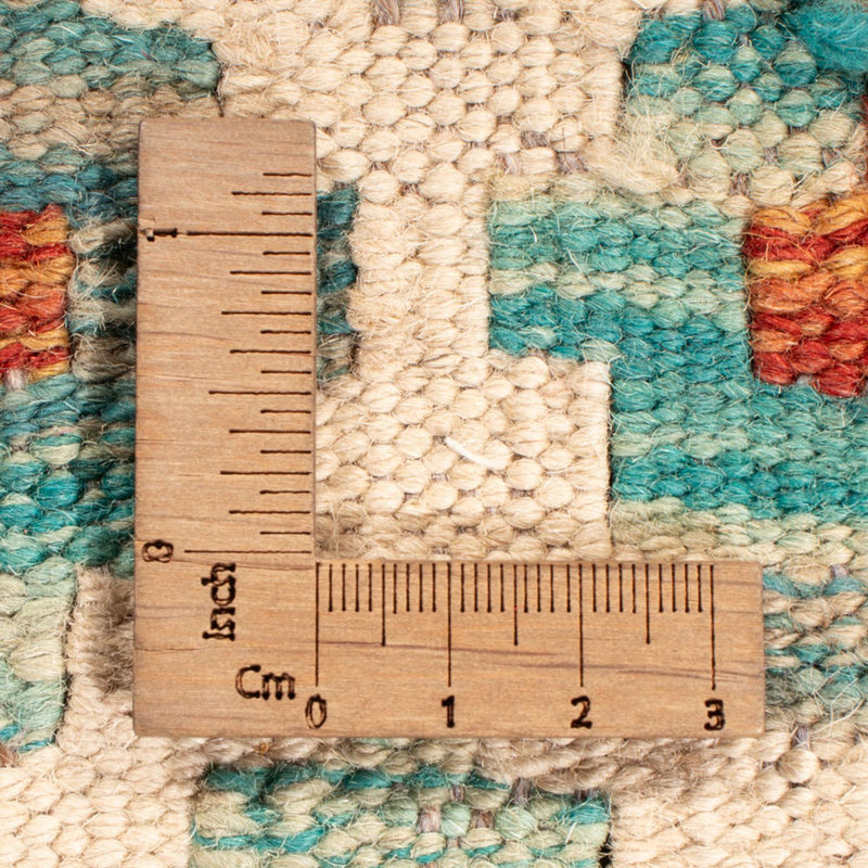 Kelim tapijt - Splash - 198 x 150 cm - veelkleurig