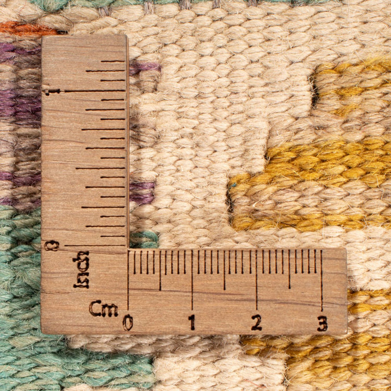 Kelim tapijt - Splash - 197 x 156 cm - veelkleurig