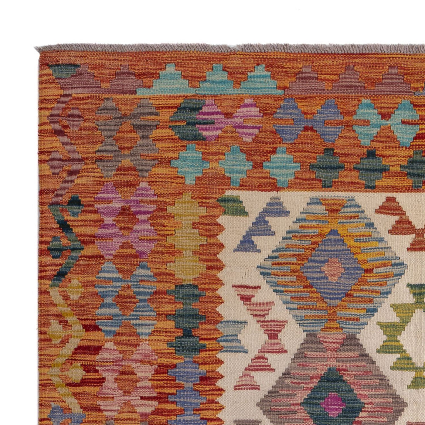 Kilim Maimana Tapijt 198x149cm - Wollen tapijt