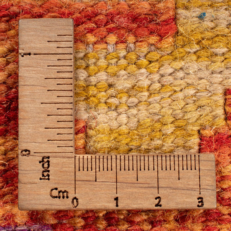 Kelim tapijt - Splash - 198 x 149 cm - veelkleurig