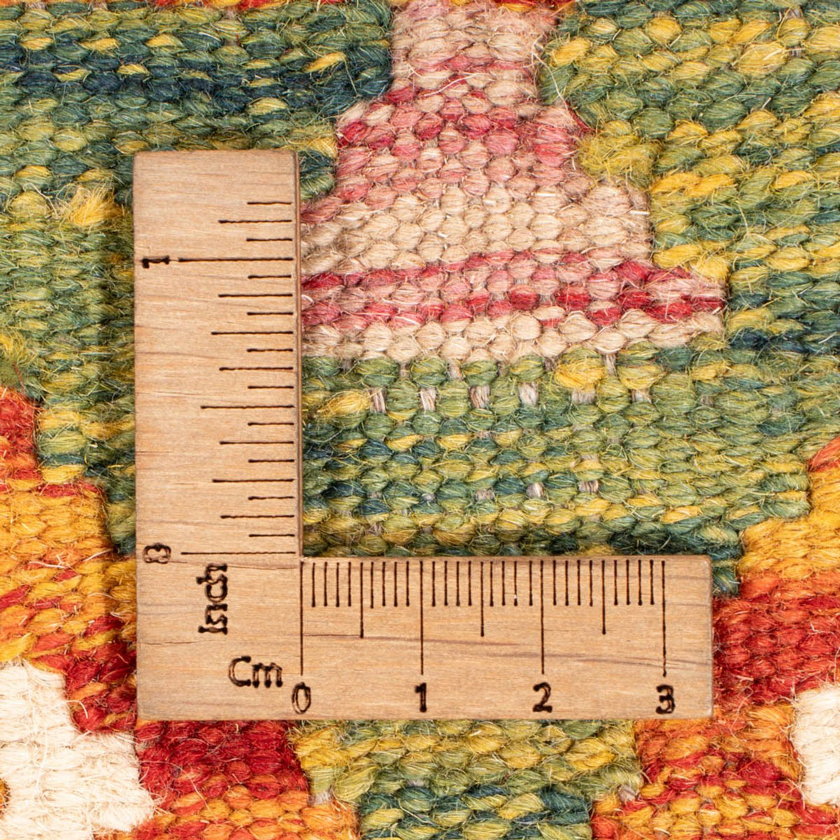 Loper Kelim tapijt - Splash - 301 x 81 cm - veelkleurig