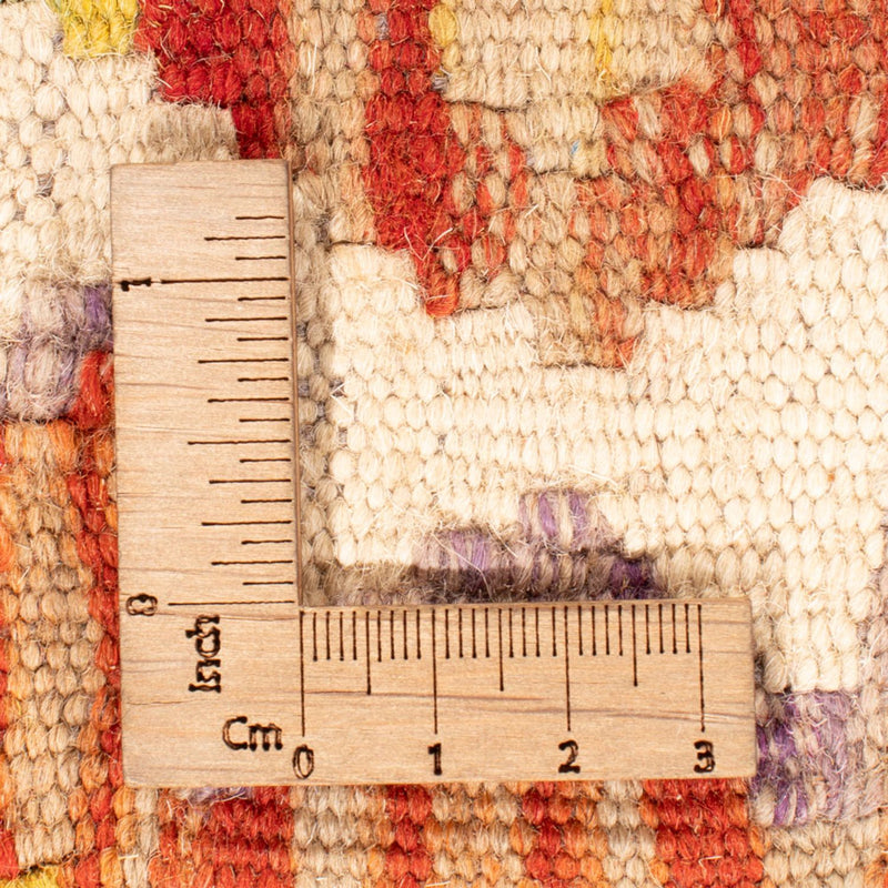 Loper Kelim tapijt - Splash - 295 x 85 cm - veelkleurig