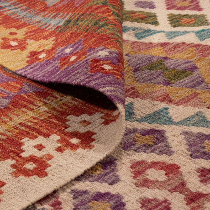 Kelim tapijt - Splash - 236 x 170 cm - veelkleurig