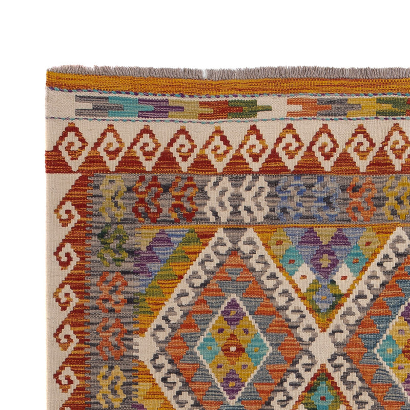 Kilim Maimana Tapijt 246x153cm - Wollen tapijt