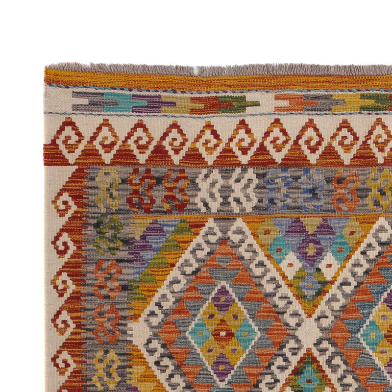 Kelim tapijt - Splash - 246 x 153 cm - veelkleurig