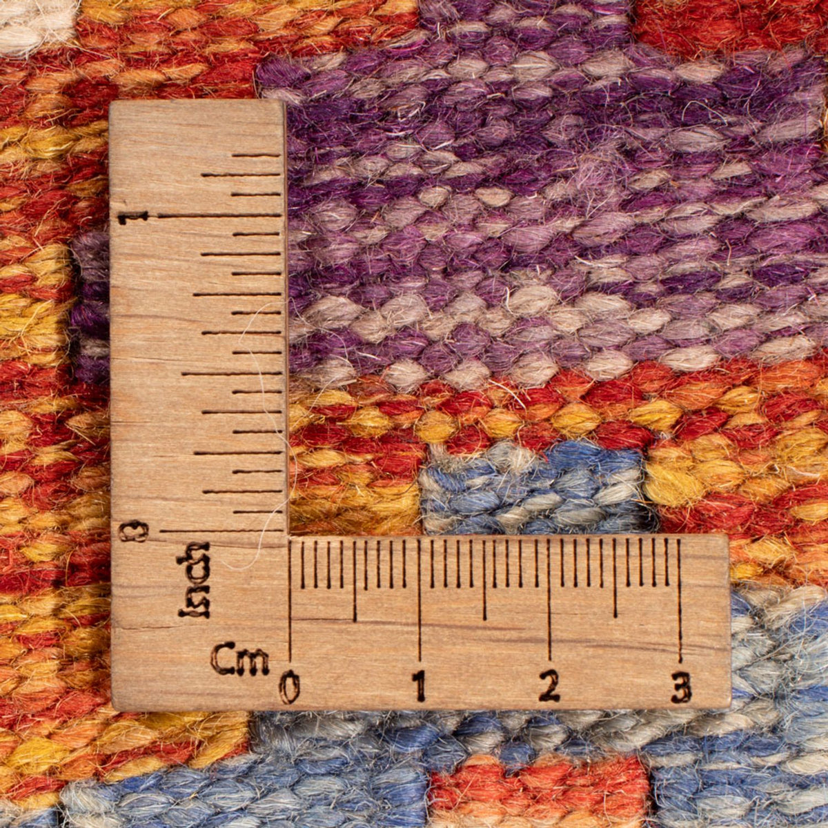 Kelim tapijt - Splash - 247 x 201 cm - veelkleurig