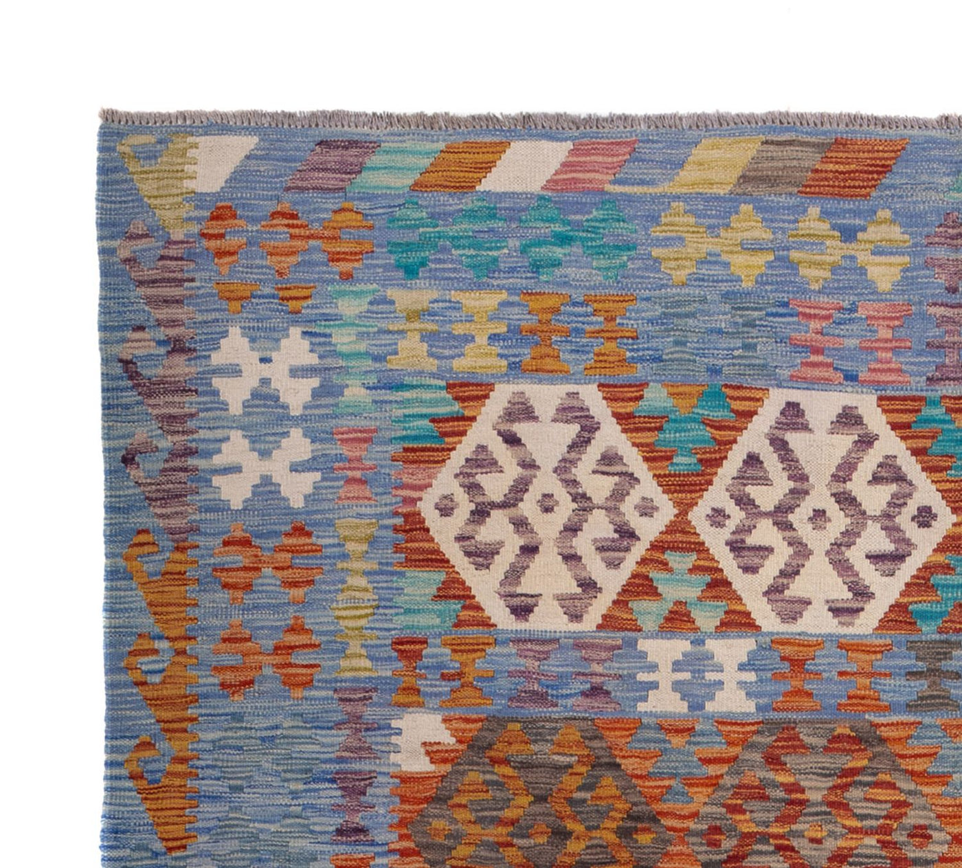 Kilim Maimana Tapijt 244x205cm - Wollen tapijt