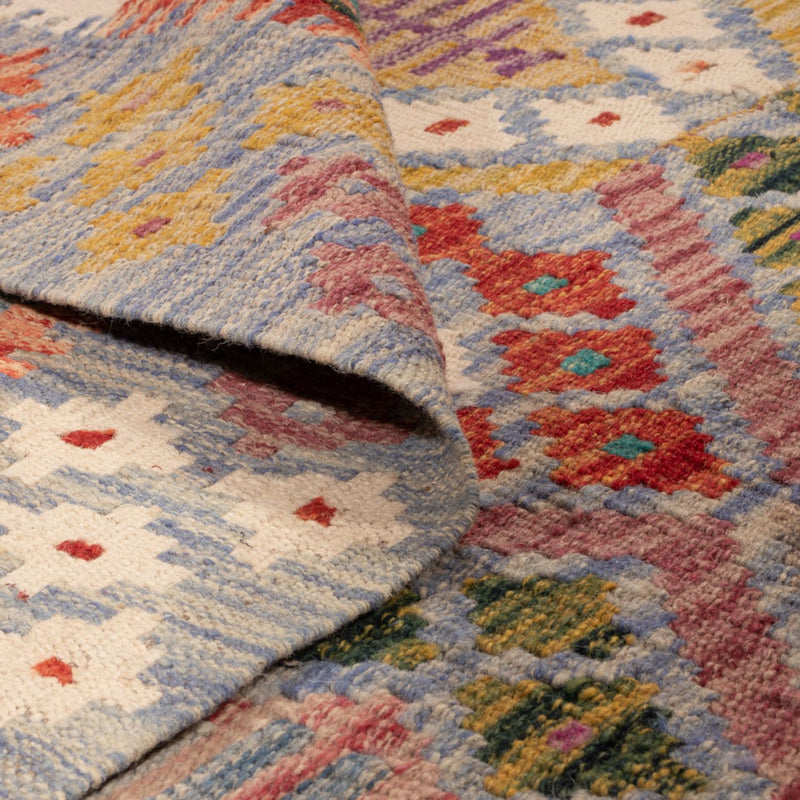 Kelim tapijt - Splash - 250 x 191 cm - veelkleurig