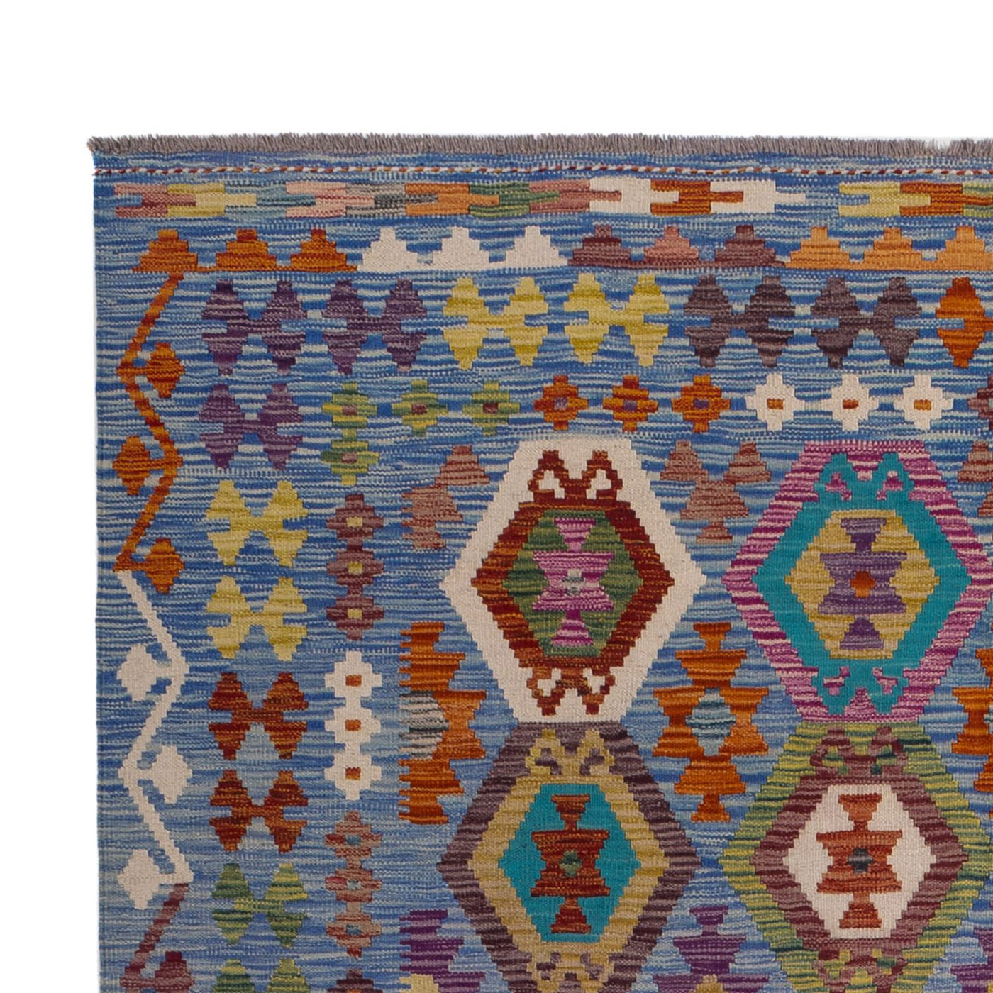 Kilim Maimana Tapijt 300x203cm - Wollen tapijt