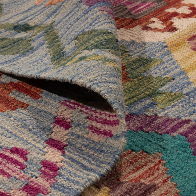Kelim tapijt - Splash - 300 x 203 cm - veelkleurig