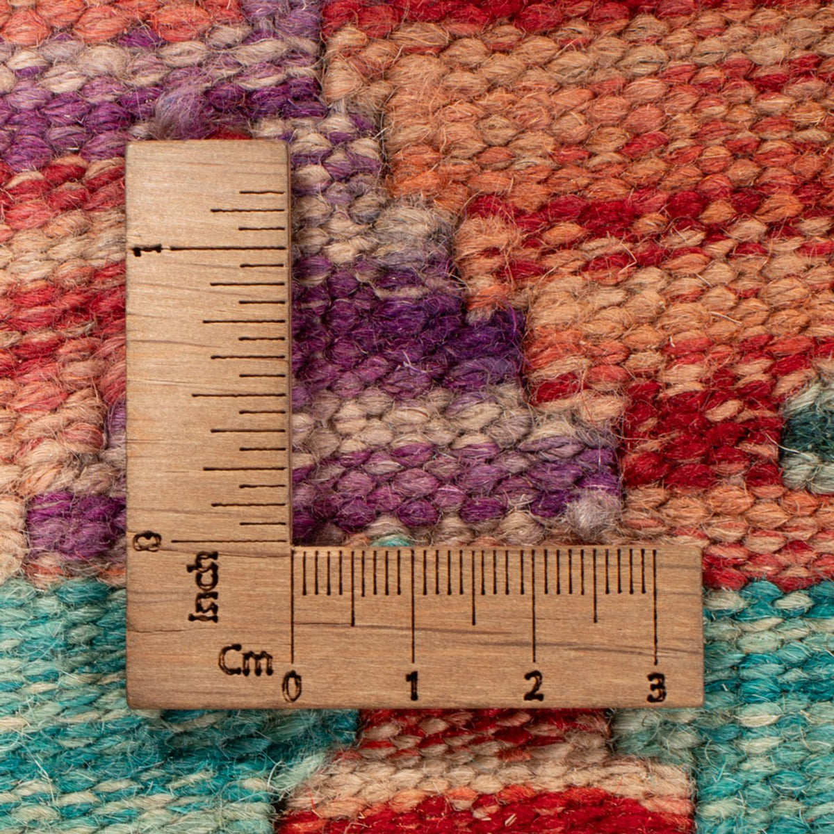 Kelim tapijt - Splash - 285 x 206 cm - veelkleurig