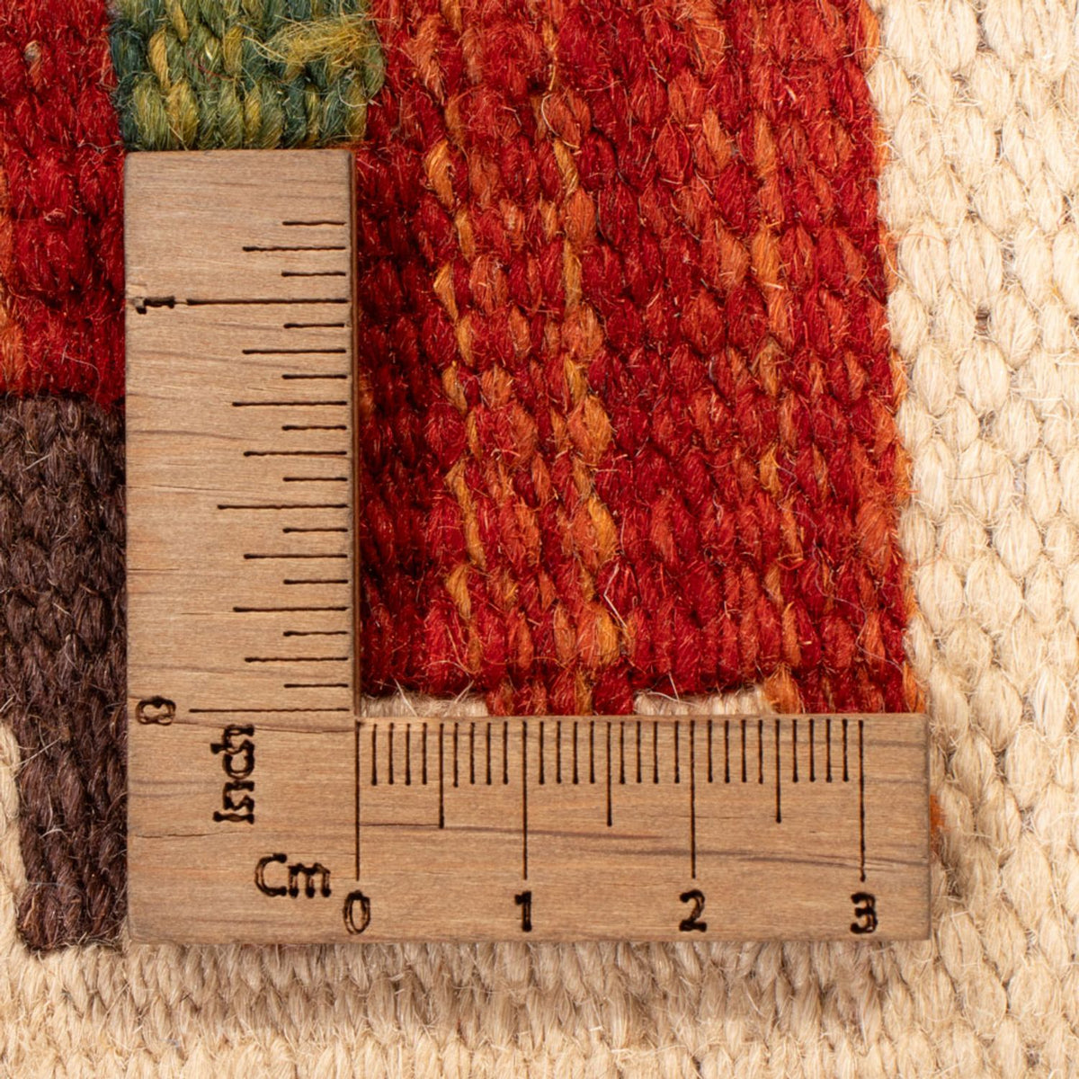 Loper Kelim tapijt - Splash - 199 x 101 cm - veelkleurig