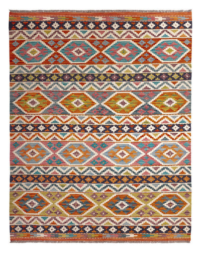 Kilim Maimana Tapijt 154x197cm - Wollen tapijt