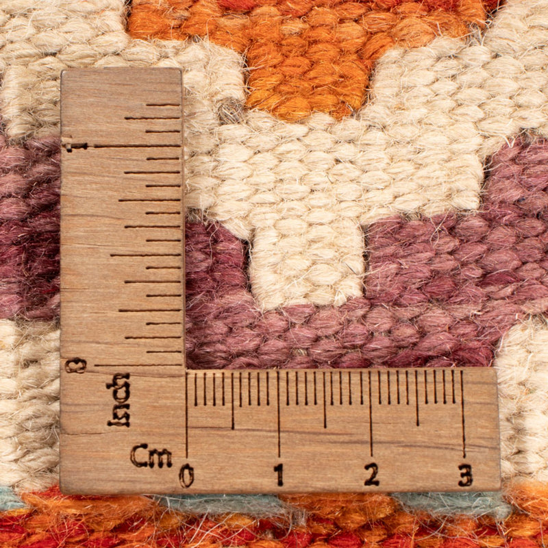 Kelim tapijt - Splash - 197 x 154 cm - veelkleurig