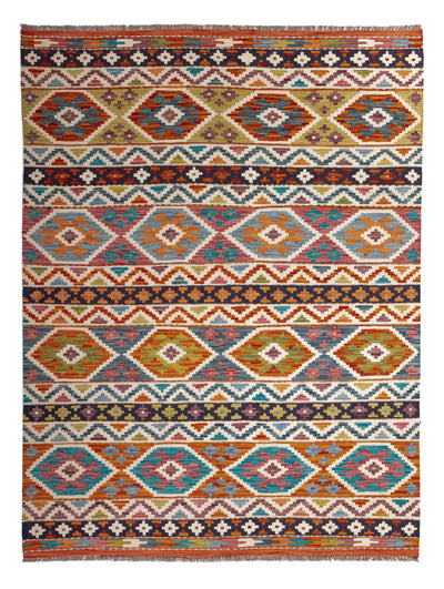 Kilim Maimana Tapijt 152x198cm - Wollen tapijt