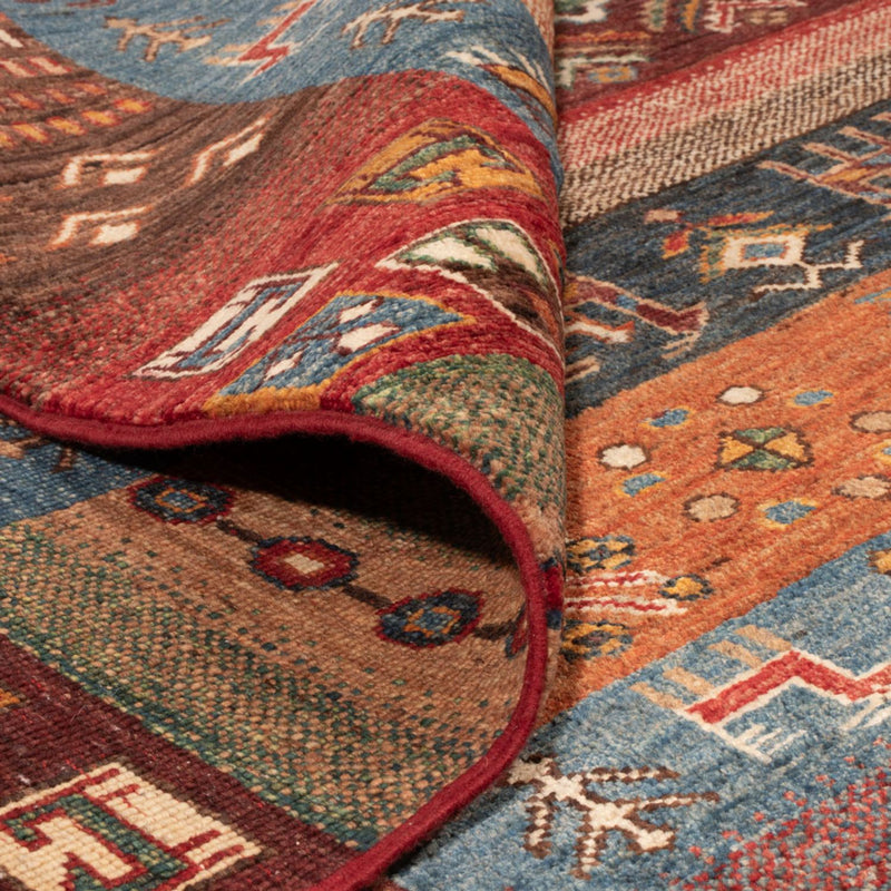 Gabbeh Tapijt - Loribaft Perzisch - 244 x 176 cm - veelkleurig