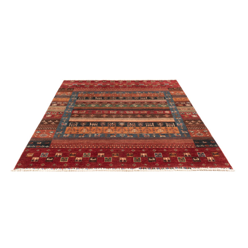 Gabbeh Tapijt - Loribaft Perzisch - 244 x 176 cm - veelkleurig