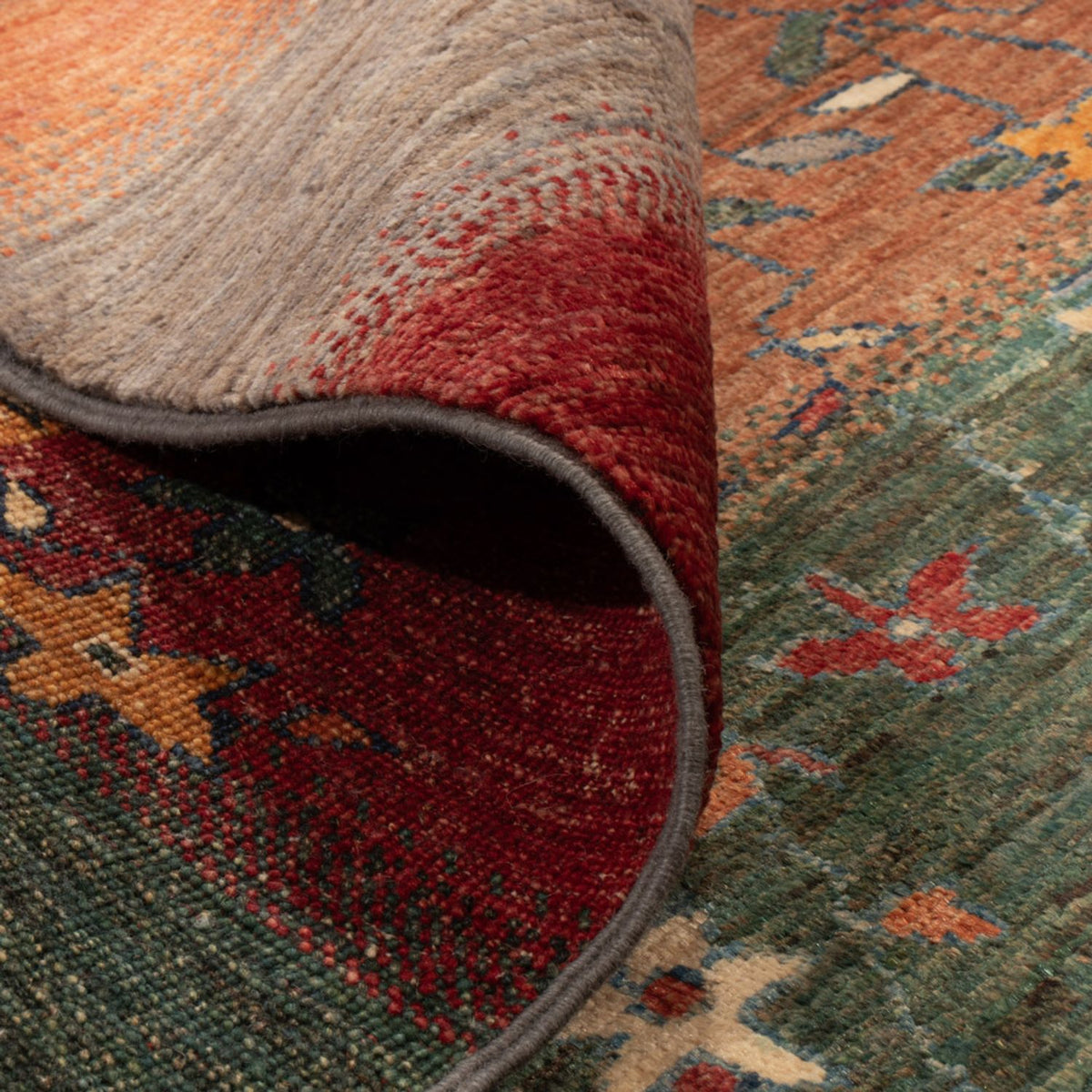 Gabbeh Tapijt - Loribaft Perzisch - 193 x 158 cm - veelkleurig